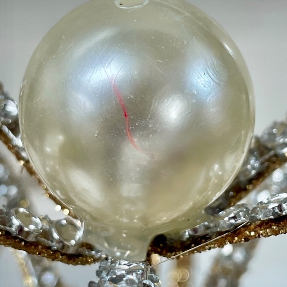 Cracker Barrel Large Jeweled Crown Christmas Tree Topper - Picture 11 of 11